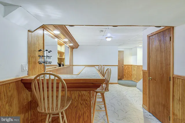 an aerial view of a residential houses