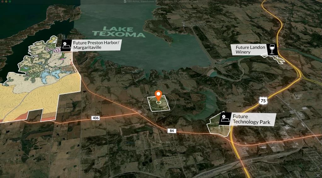 0 Eisenhower Road Denison, TX 75020 - Photo 2 of 14 an aerial view of a residential houses