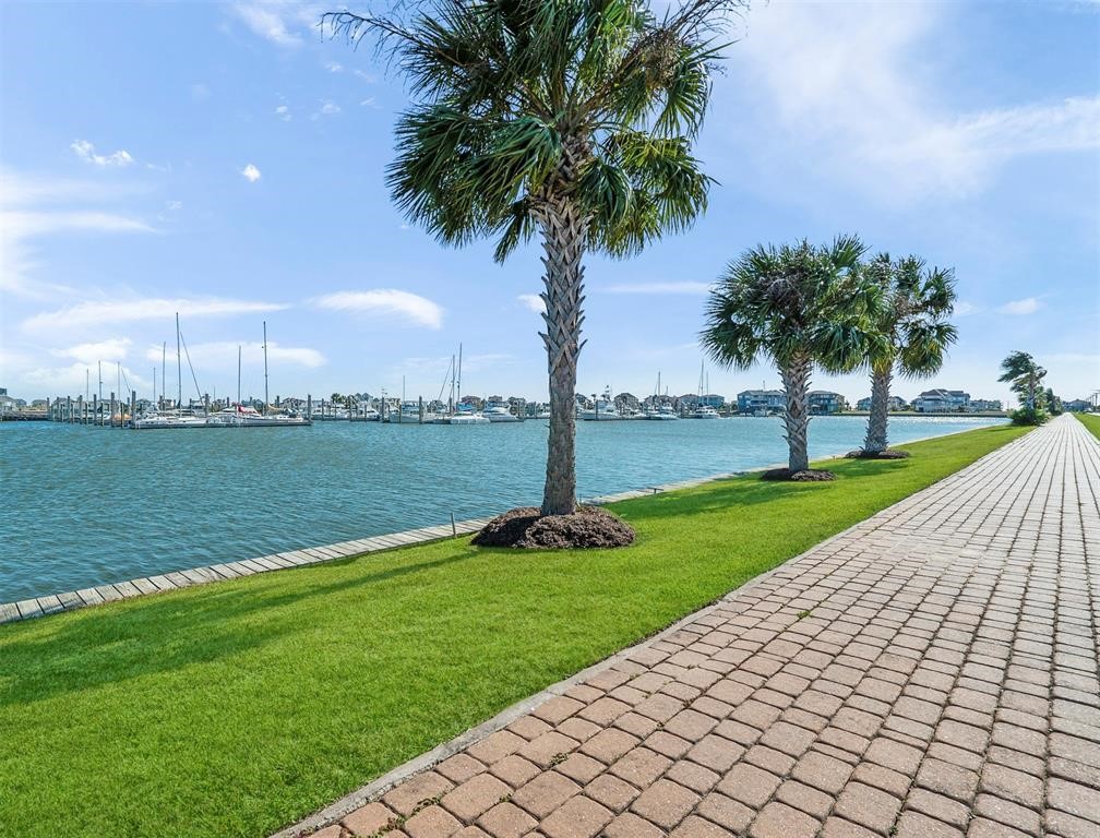 5 Largo Hitchcock, TX 77563 - Photo 18 of 22 a view of a garden and lake