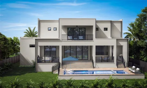 a house view with a sitting space