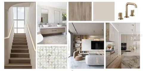 a living room with furniture and flat screen tv