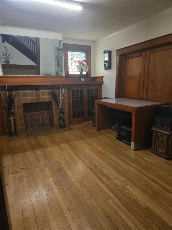 615 Morgantown Road Uniontown, PA 15401 - Photo 17 of 32 a room with furniture and a fireplace