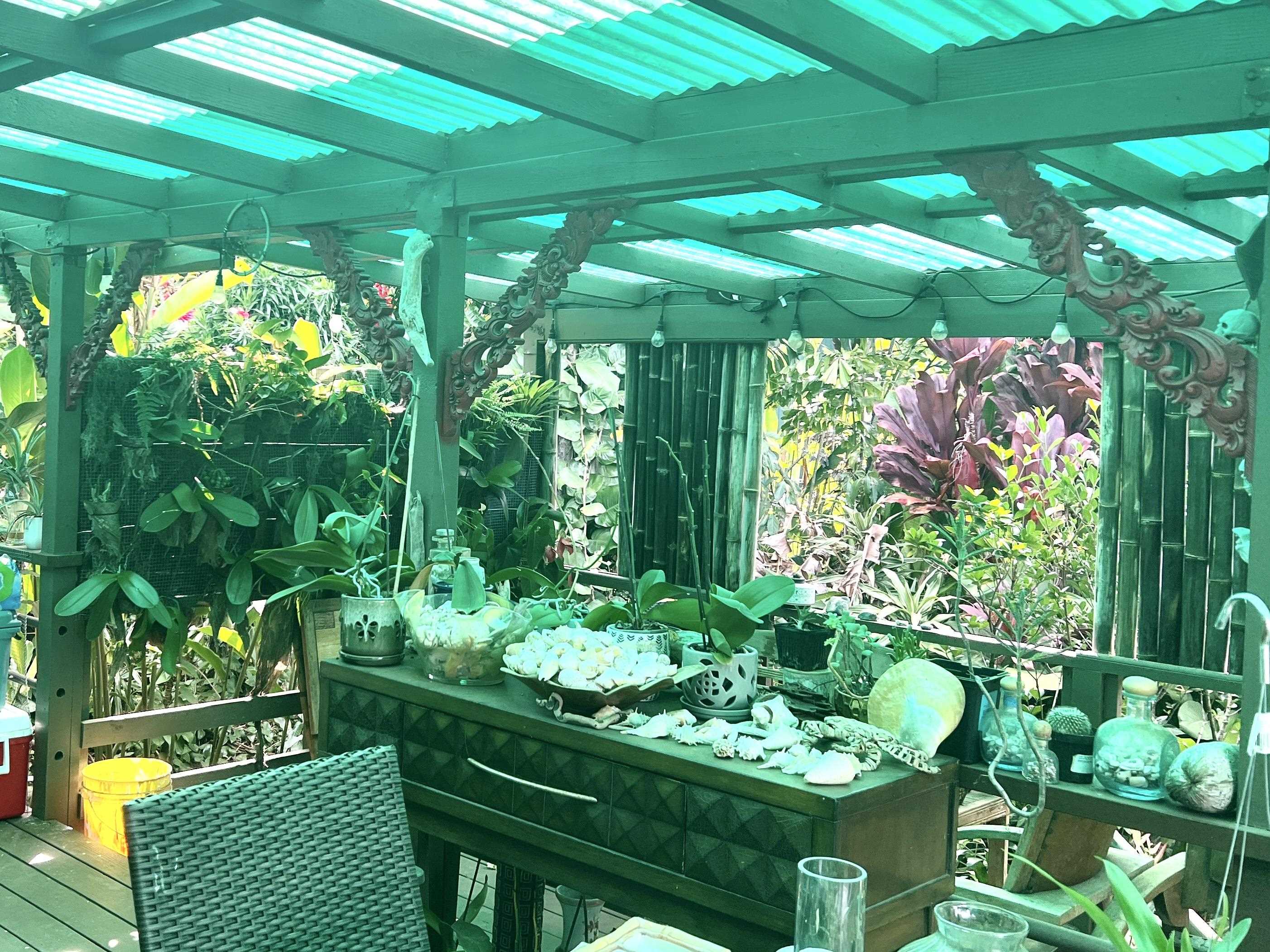 59 Door Of Faith Road Haiku, HI 96708 - Photo 34 of 45 a view of a garden with plants