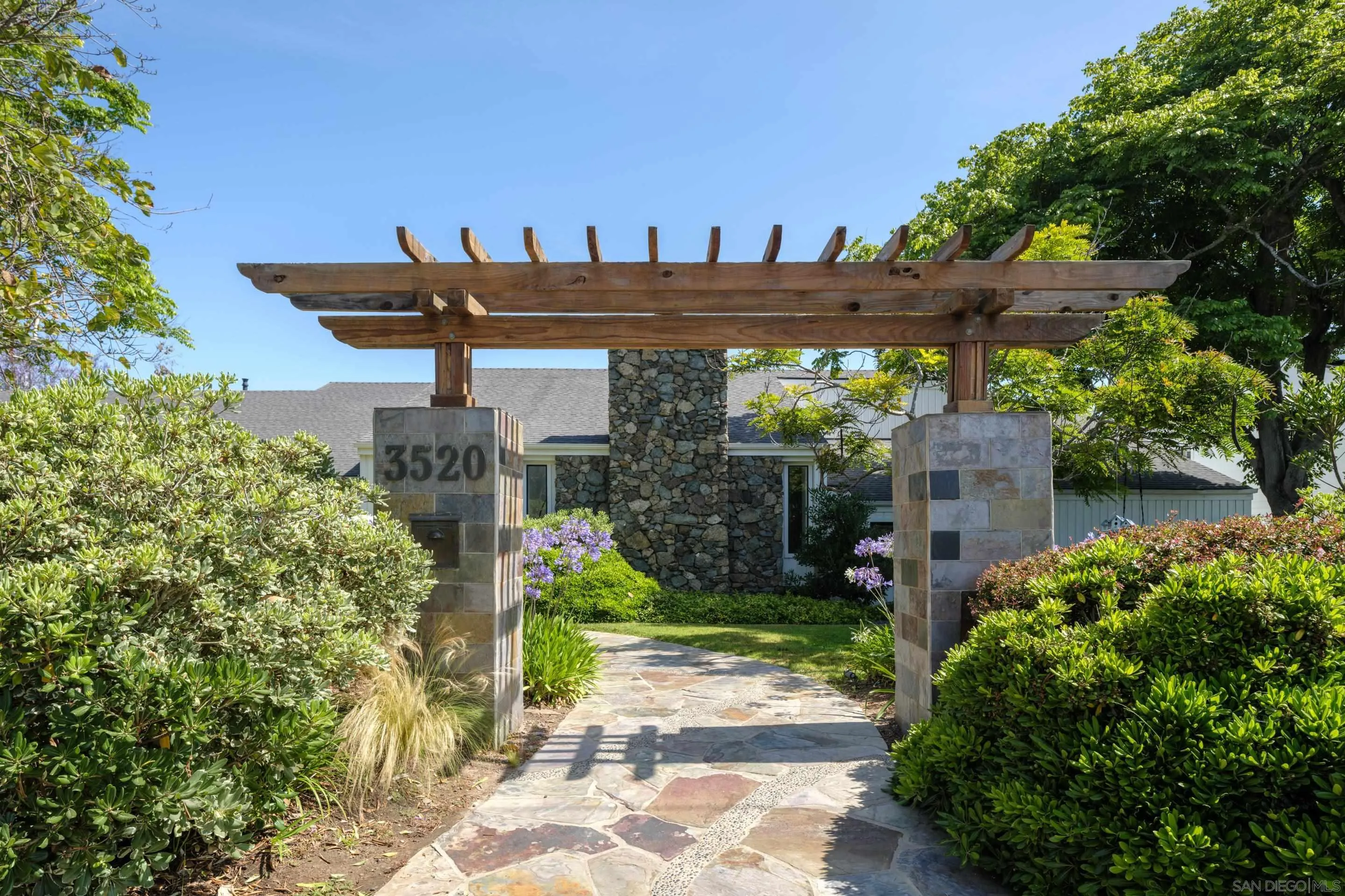 3520 Silvergate Place San Diego, CA 92106 - Photo 2 of 35 a view of a porch with furniture and garden