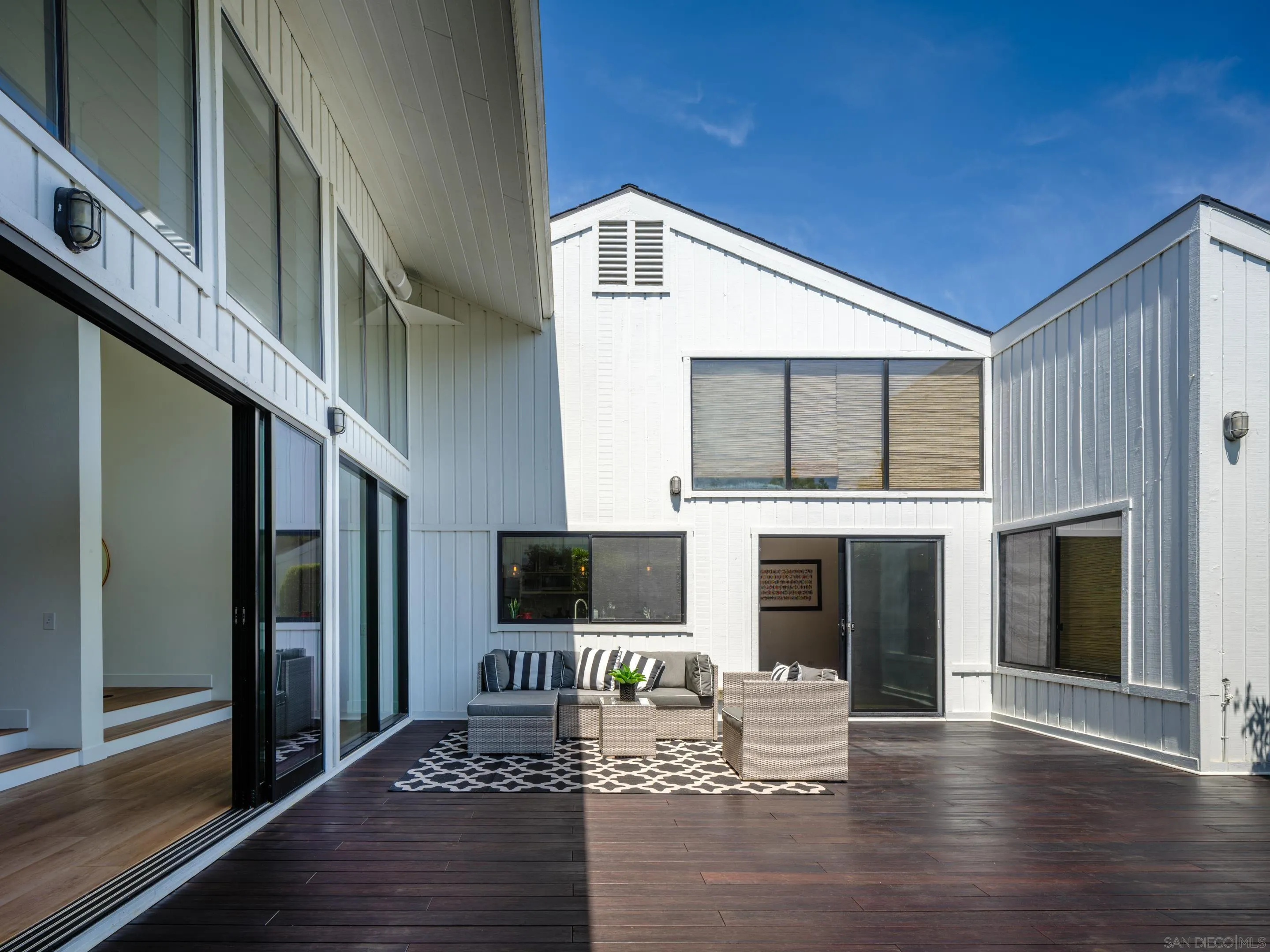 3520 Silvergate Place San Diego, CA 92106 - Photo 26 of 35 a front view of a house with outdoor seating