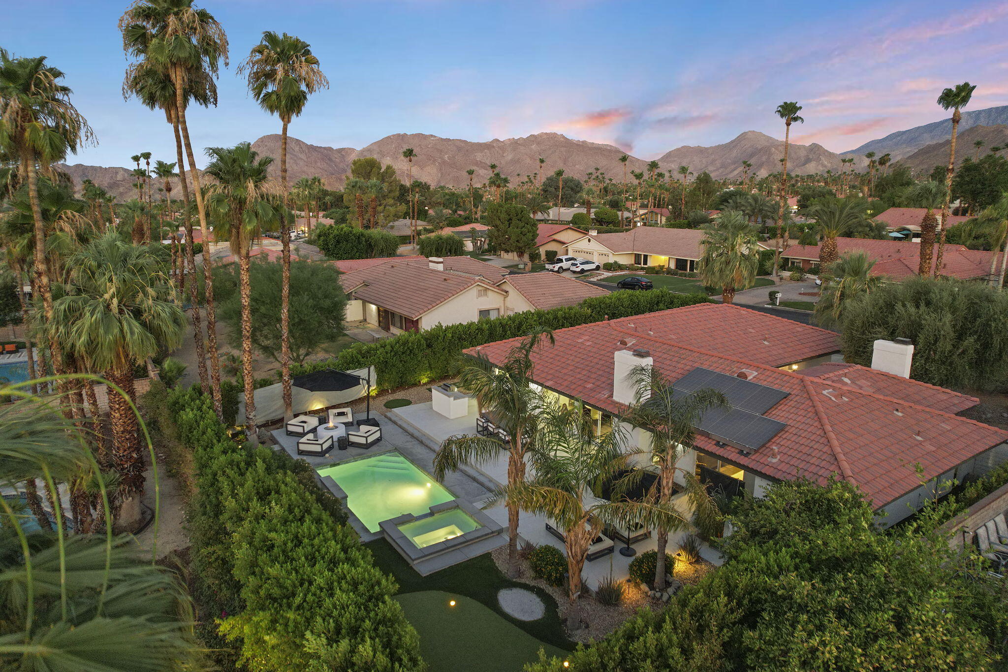 72790 Deer Grass Drive Palm Desert, CA 92260 - Photo 1 of 39 a view of a houses with a garden