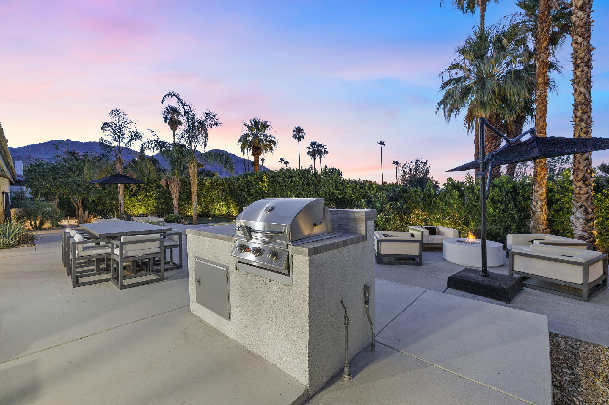 72790 Deer Grass Drive Palm Desert, CA 92260 - Photo 36 of 39 a view of a terrace with sitting area