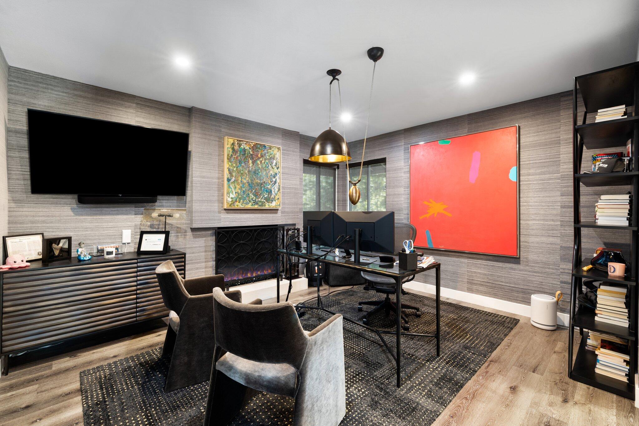 72790 Deer Grass Drive Palm Desert, CA 92260 - Photo 6 of 39 a outdoor living space with furniture and a flat screen tv