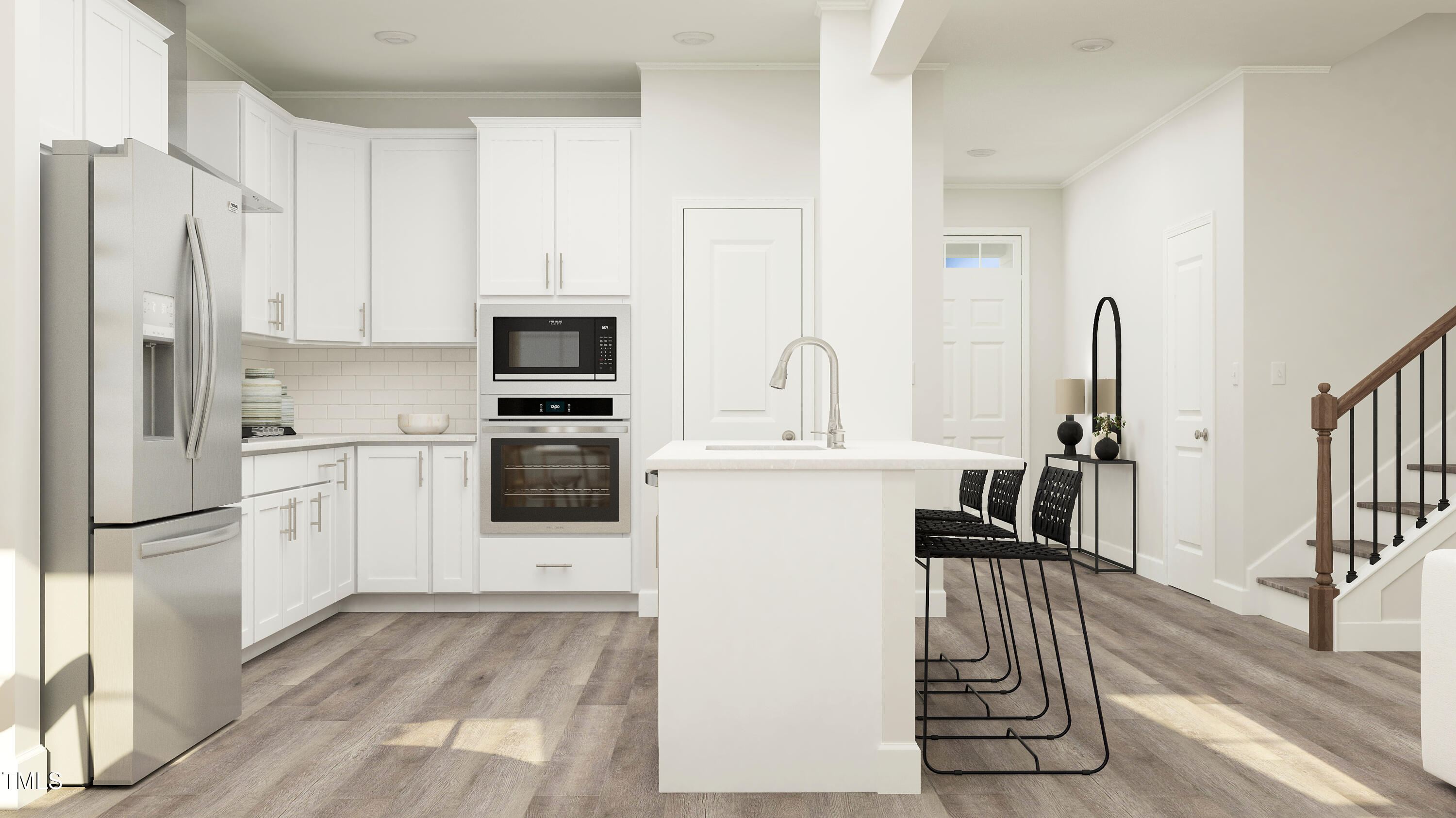 4205 Gray Alder Lane Raleigh, NC 27616 - Photo 9 of 27 SUN_Stoneriver_Rend_LandrumIII_Kitchen_2