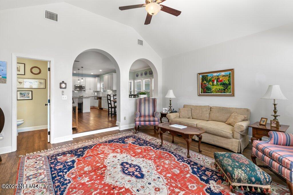 2307 Beachcomber Trail Atlantic Beach, FL 32233 - Photo 11 of 75 a living room with furniture and a rug