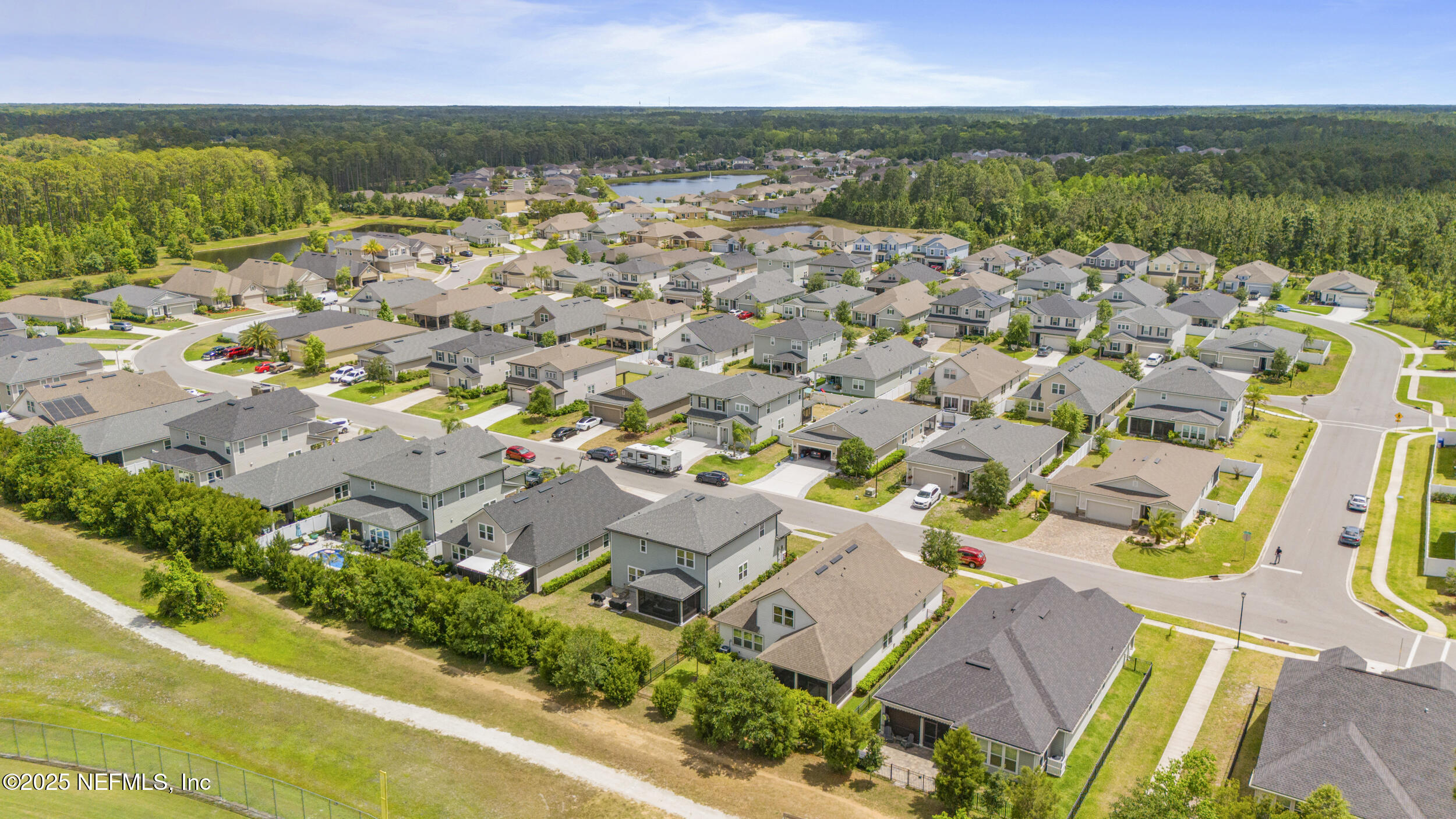 513 Sandstone Drive St. Augustine, FL 32086 - Photo 46 of 56 an aerial view of residential building with outdoor space