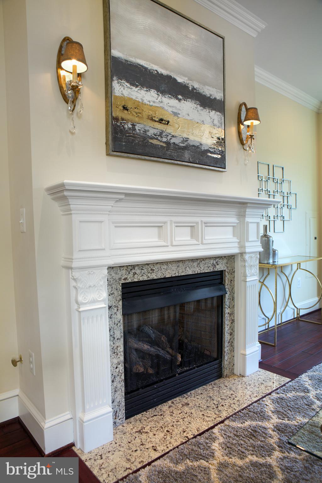 647 5th Street Northeast Washington, DC 20002 - Photo 3 of 29 Stately Fireplace-Gas