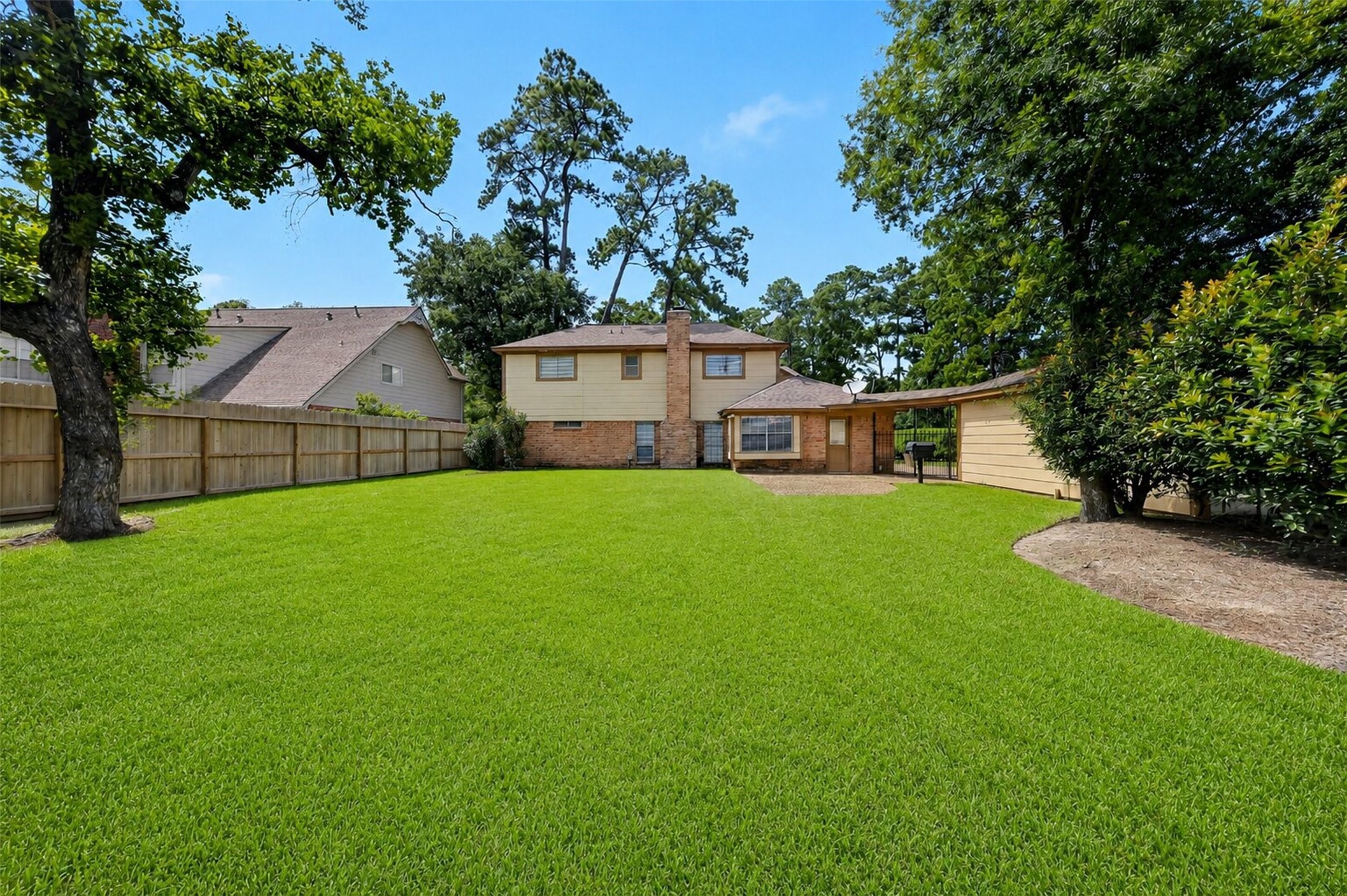 6507 Spring Leaf Drive Spring, TX 77379 - Photo 38 of 50 Huge private backyard with limitless potential! Perfect for anyone looking to design an outdoor living masterpiece with a pool, patio extensions, or play structures!