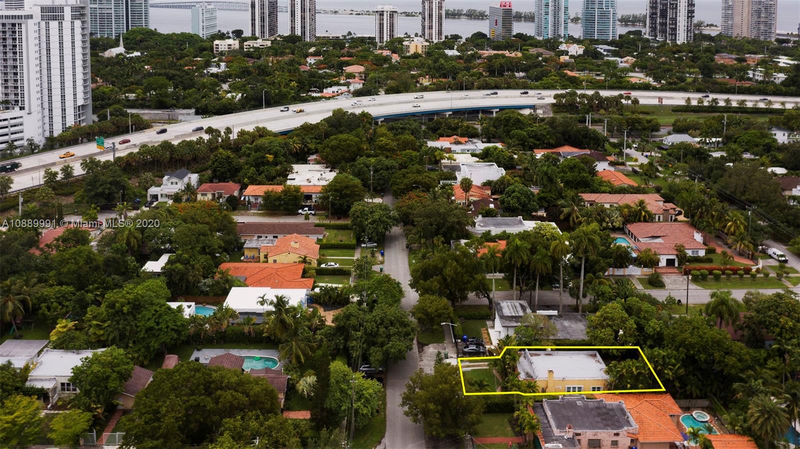 210 Southwest 19th Road Miami, FL 33129 - Photo 33 of 33 an aerial view of residential houses with outdoor space