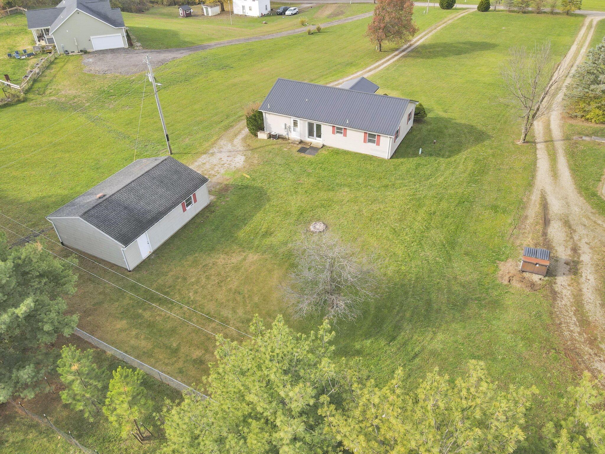 9416 Baker Road Stoutsville, OH 43154 - Photo 52 of 52 Above Aerial
