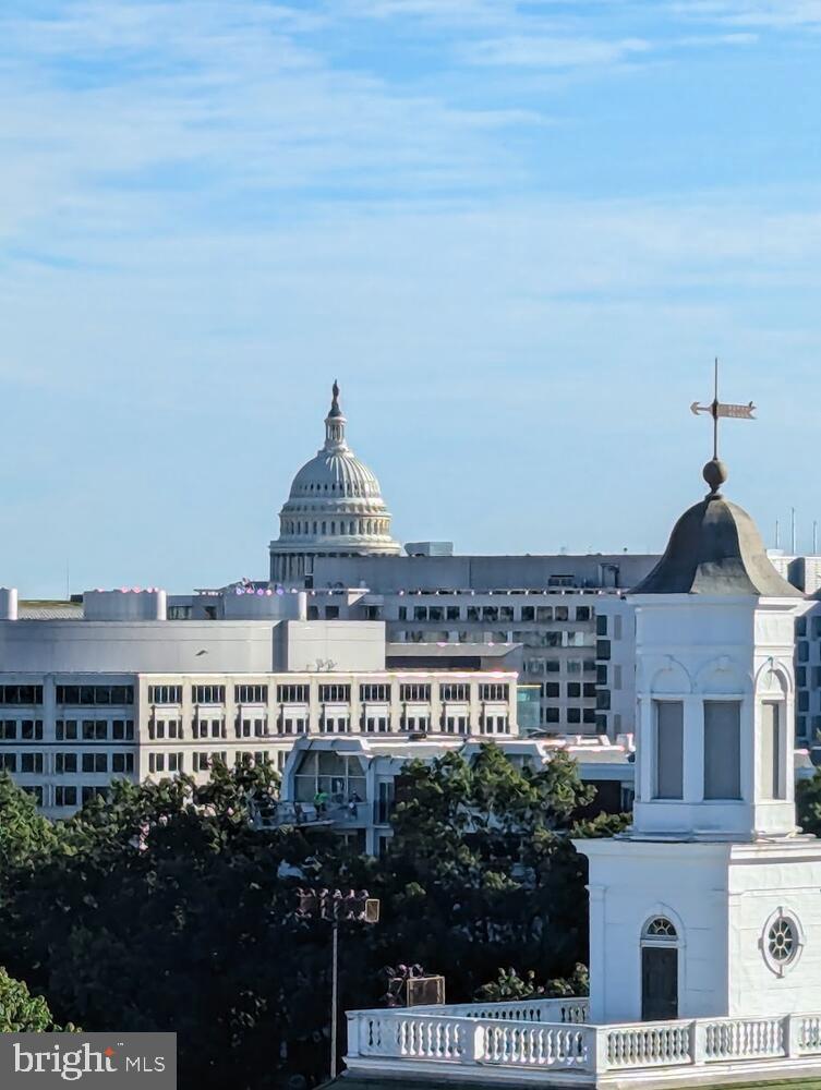 45 Sutton Square Southwest, Unit 1118 Washington, DC 20024 - Photo 17 of 63 Capitol dome framed by urban skyline.