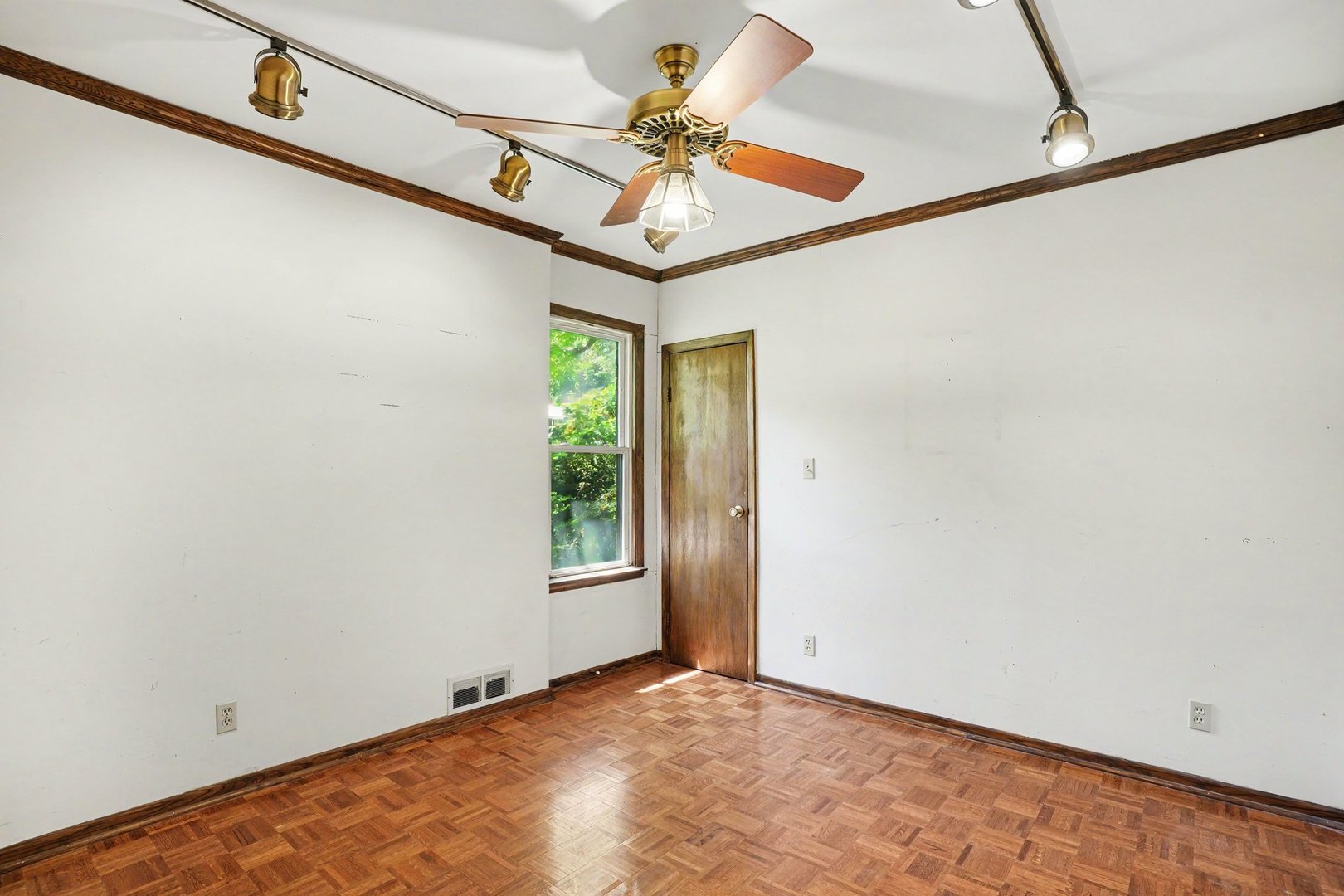 1661 Burr Oak Road Homewood, IL 60430 - Photo 11 of 17 a view of an entryway with a chandelier fan