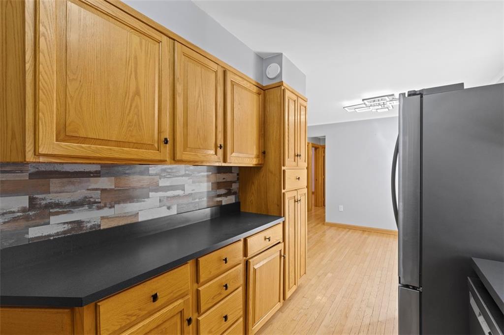 366 Claytonia Road Slippery Rock, PA 16057 - Photo 15 of 38 a kitchen with stainless steel appliances a refrigerator and a sink