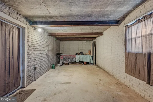 a view of car garage