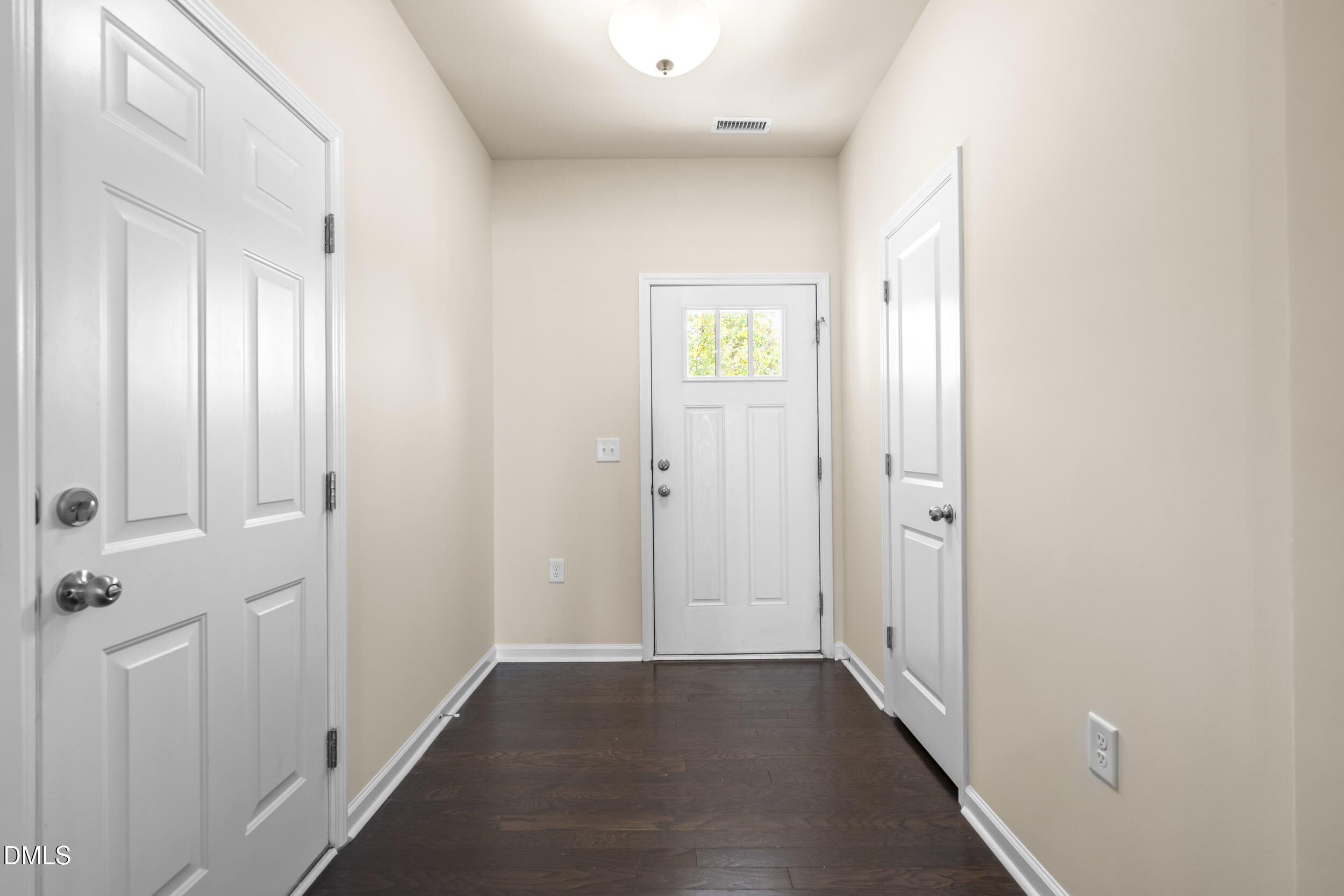 113 Lafferty Street Durham, NC 27560 - Photo 5 of 50 a view of a hallway with wooden floor