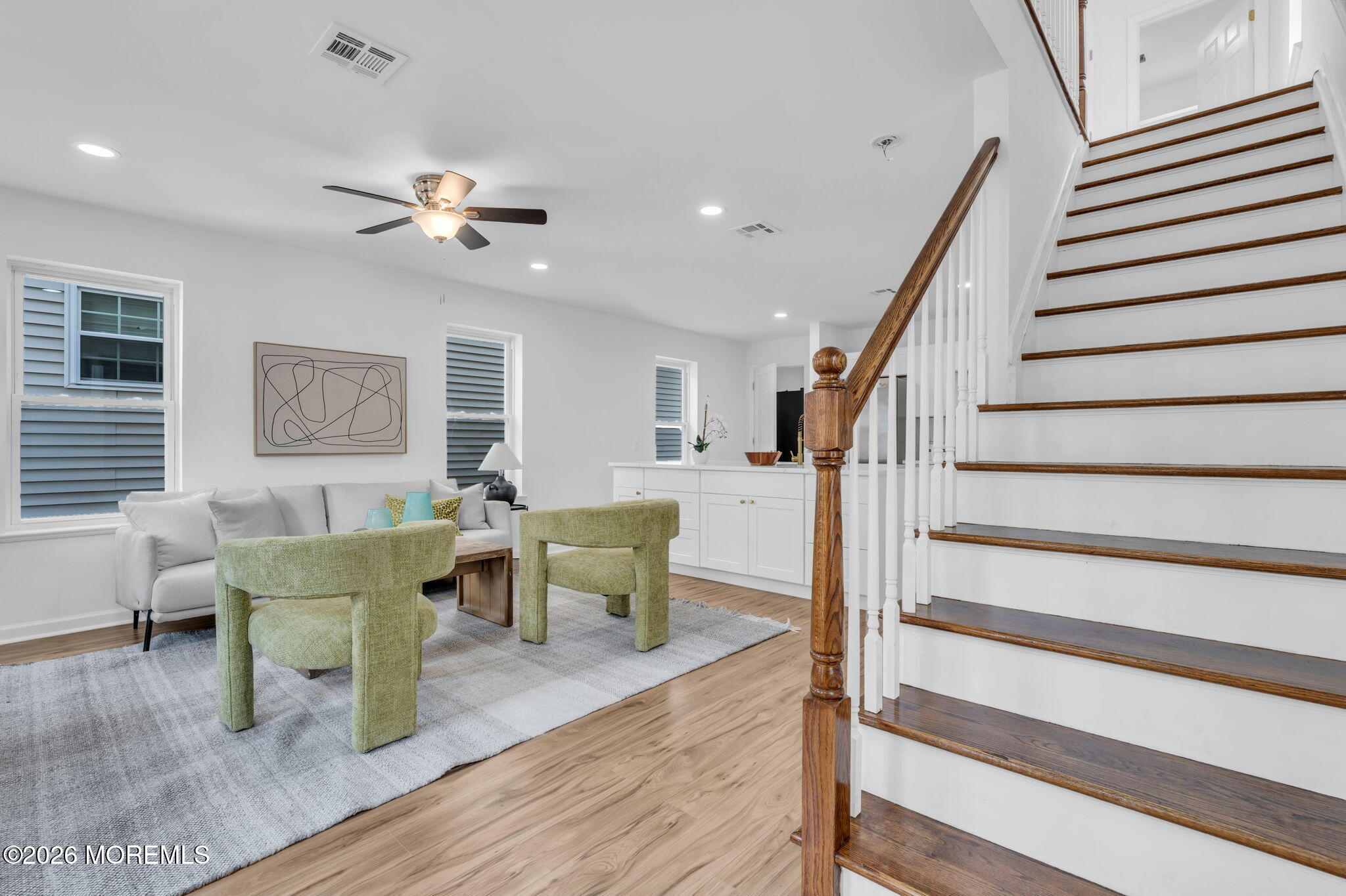13 Locust Street Highlands, NJ 07732 - Photo 4 of 42 a living room with furniture and wooden floor