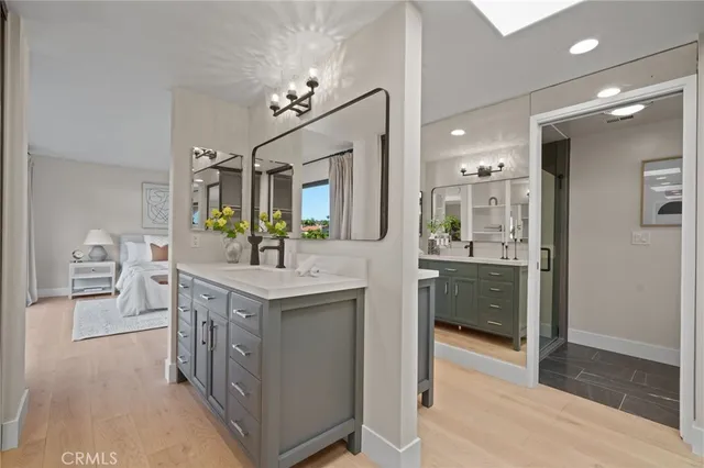 a view of a backyard with sitting area