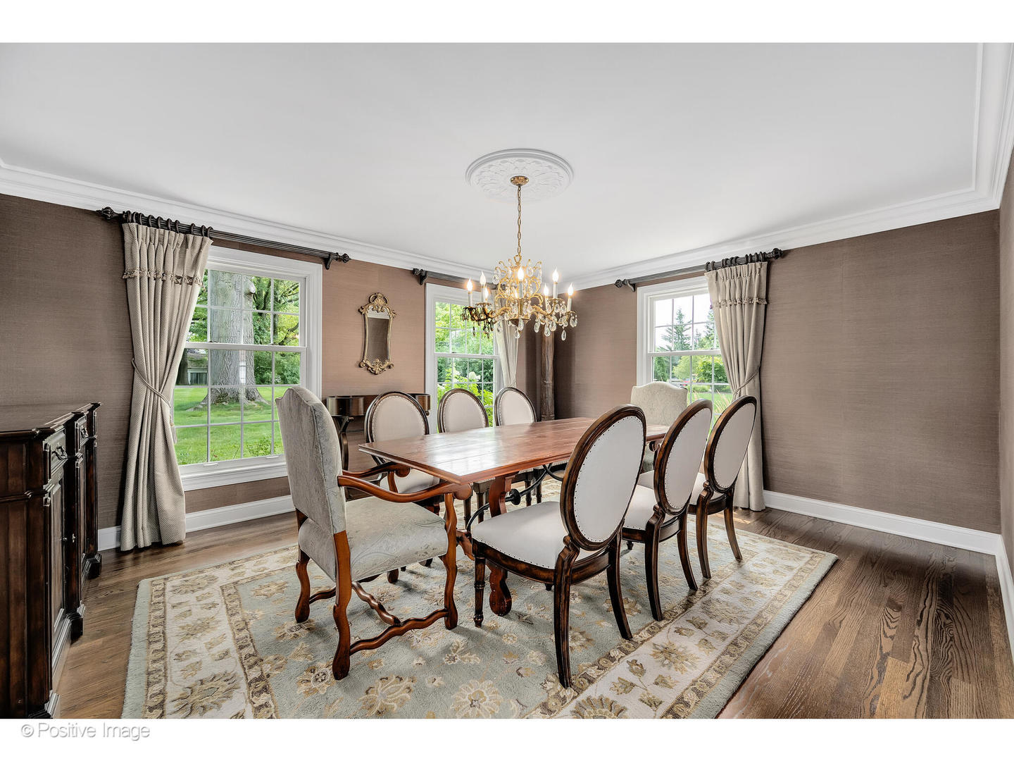48 Devonshire Drive Oak Brook, IL 60523 - Photo 12 of 59 a dining room with furniture and window