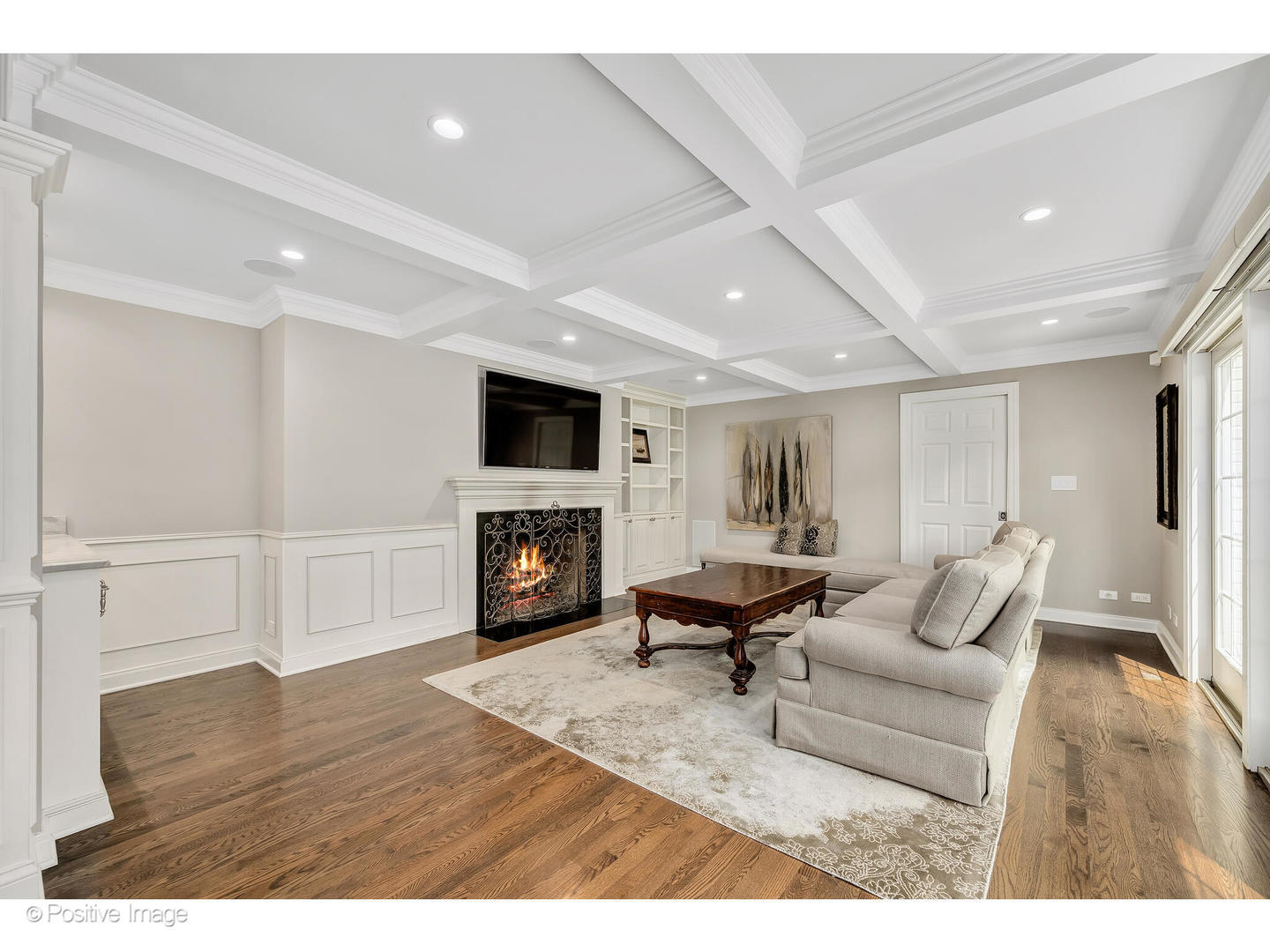 48 Devonshire Drive Oak Brook, IL 60523 - Photo 23 of 59 a living room with furniture and a fireplace