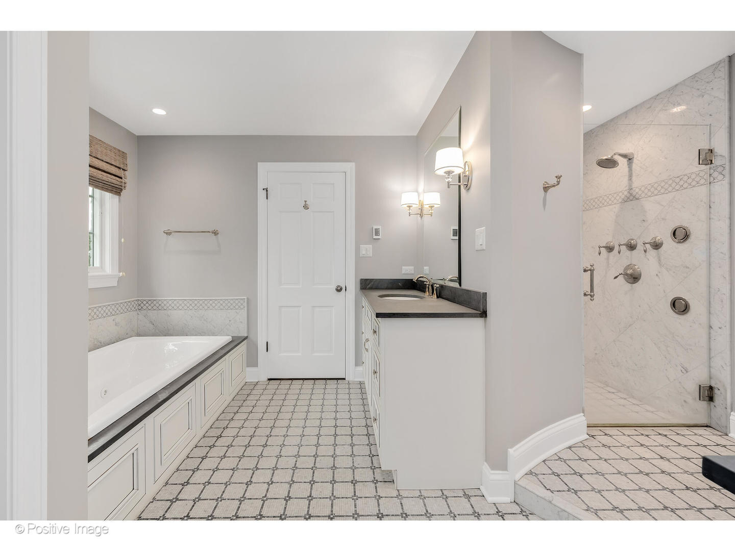 48 Devonshire Drive Oak Brook, IL 60523 - Photo 30 of 59 a bathroom with a sink a toilet a shower and a bathtub
