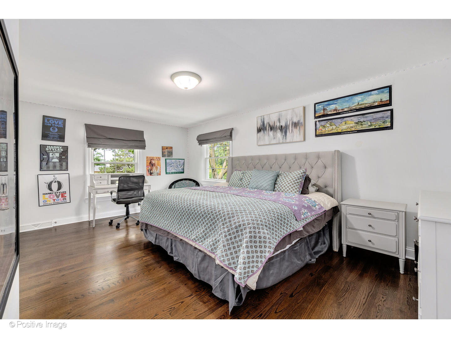 48 Devonshire Drive Oak Brook, IL 60523 - Photo 37 of 59 a spacious bedroom with a bed and a table