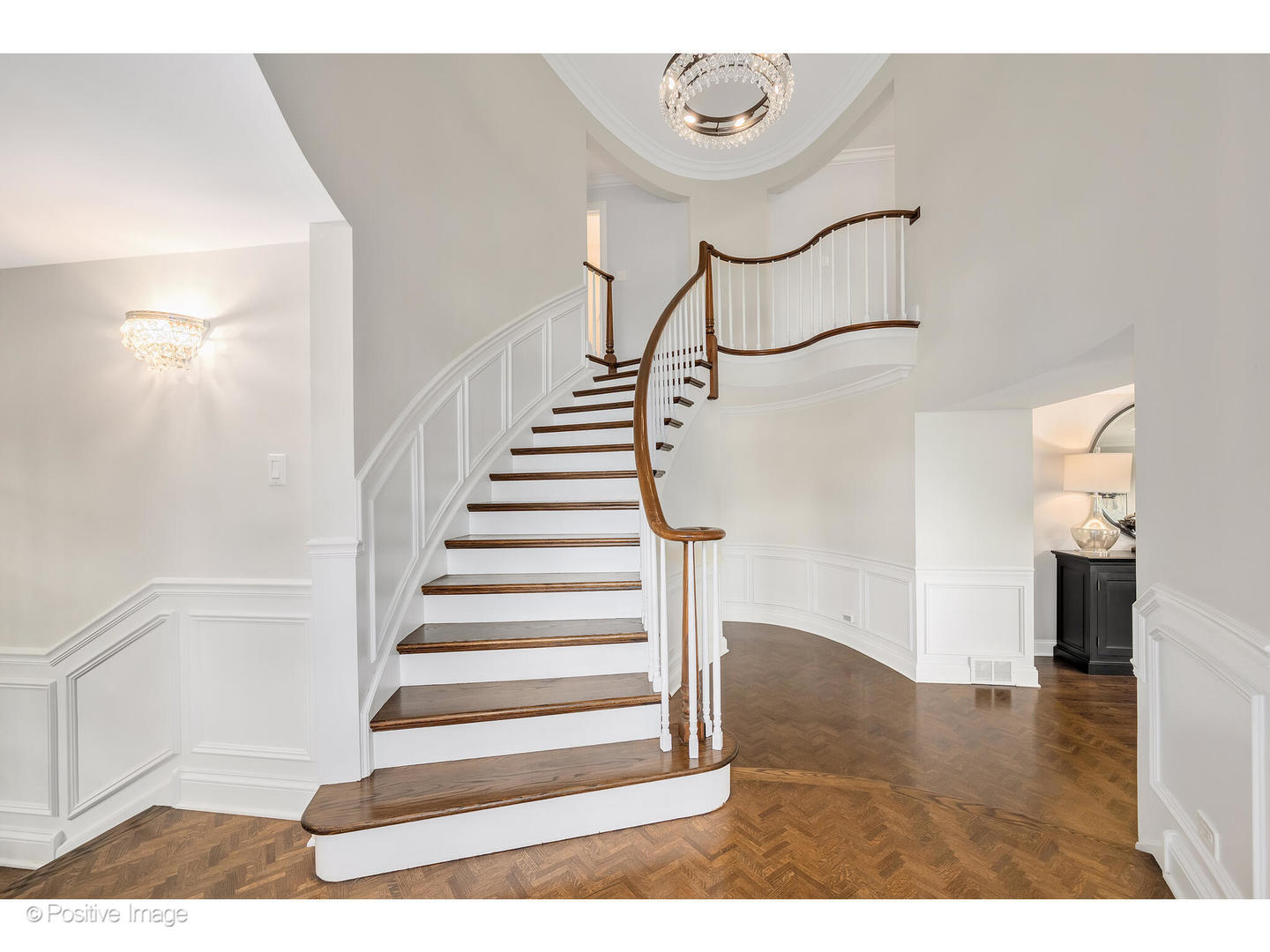 48 Devonshire Drive Oak Brook, IL 60523 - Photo 7 of 59 a view of entryway and hall with wooden floor