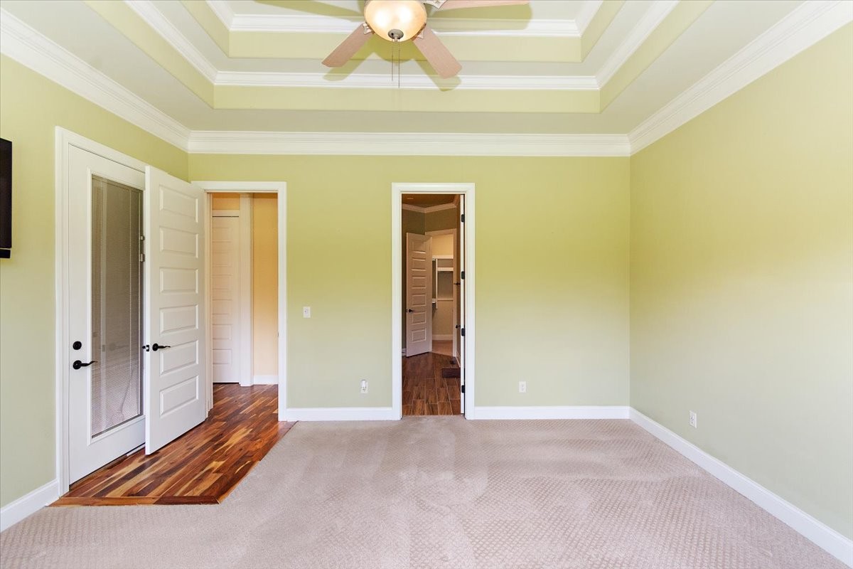 12275 Hogwood Road Milton, TN 37118 - Photo 12 of 89 an empty room with a ceiling fan and closet