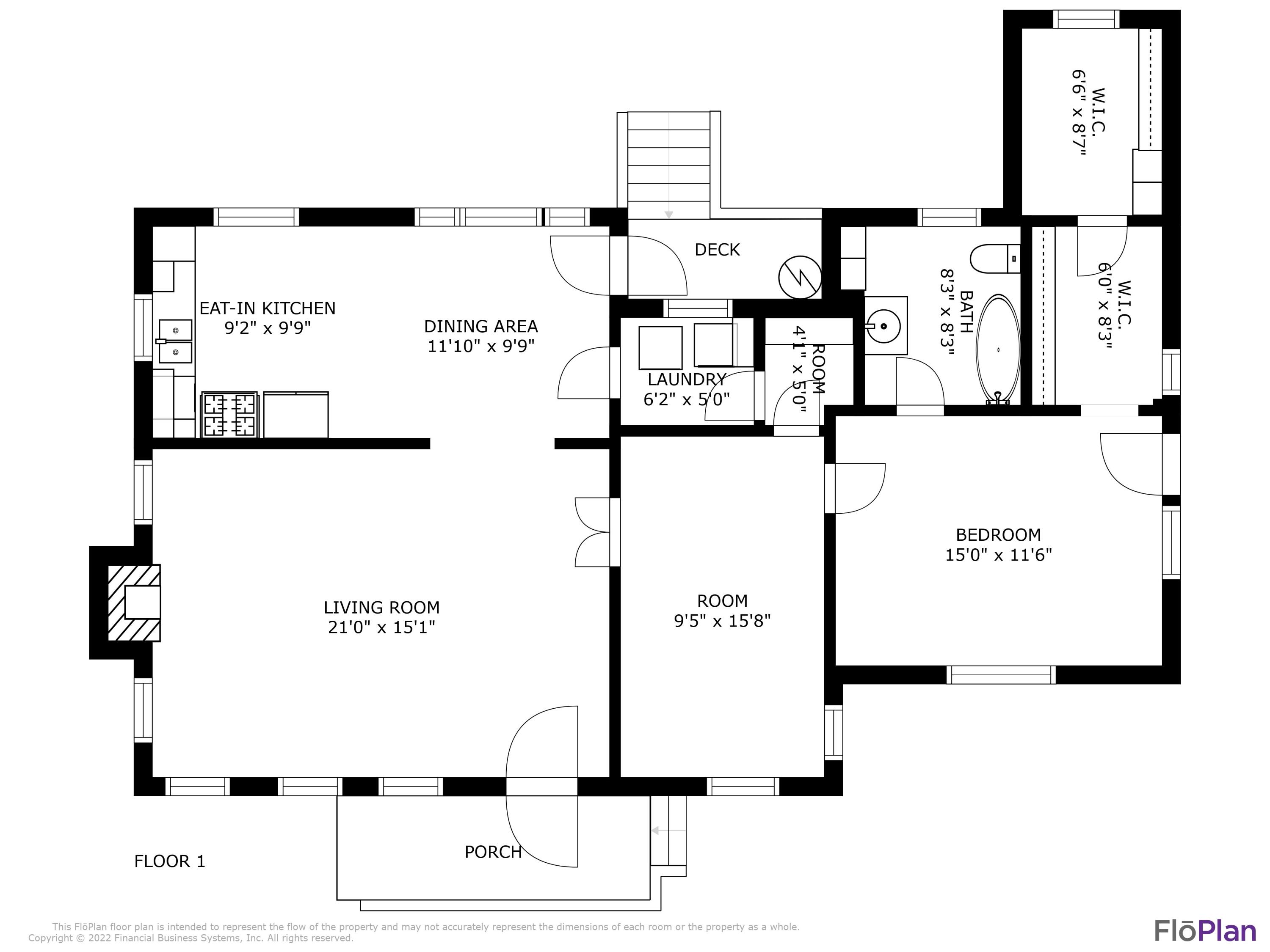 565 El Bosque Road Santa Barbara, CA 93108 - Photo 15 of 15 Floor Plan