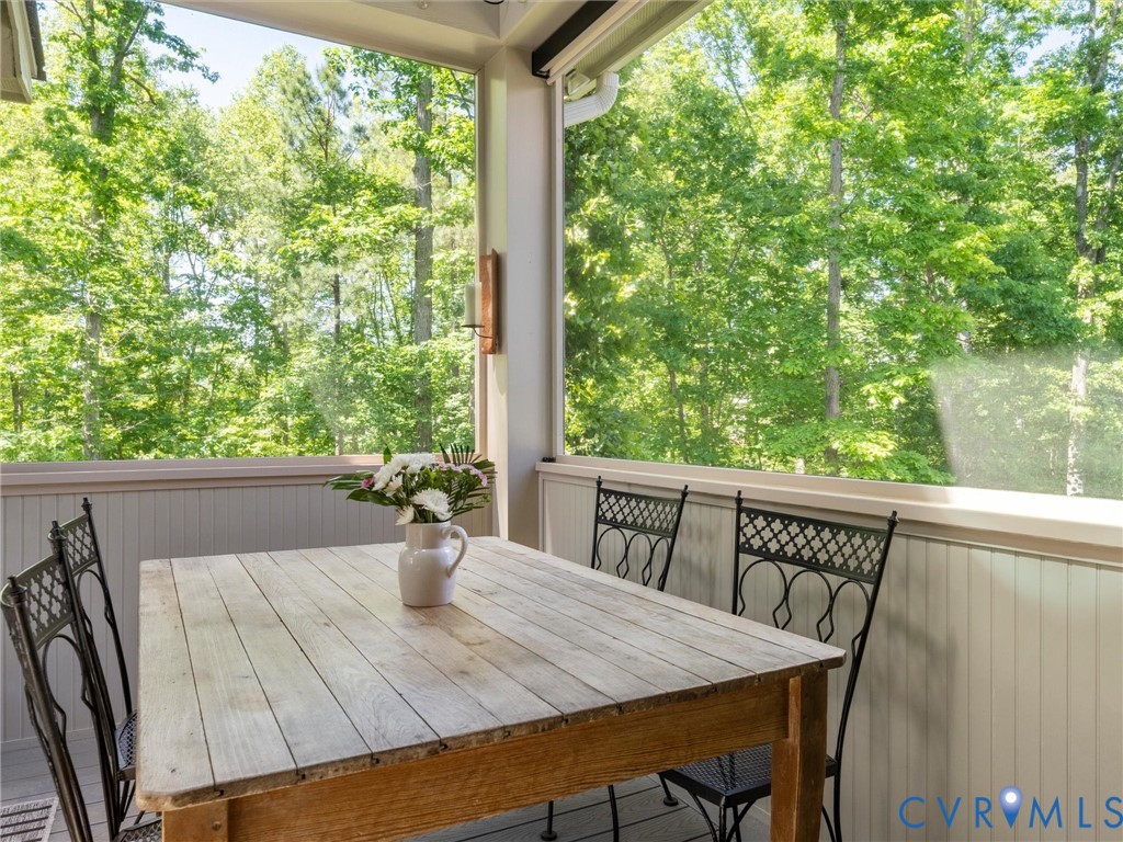 16131 Binley Road Midlothian, VA 23112 - Photo 60 of 99 a view of a dining room with furniture window and outside view