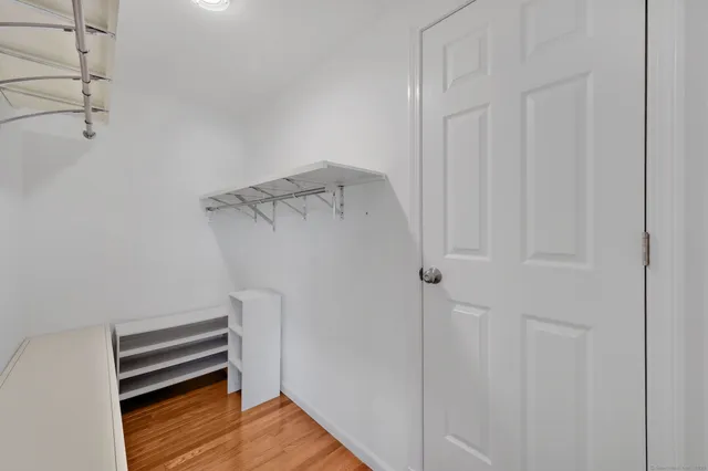 a view of walk in closet