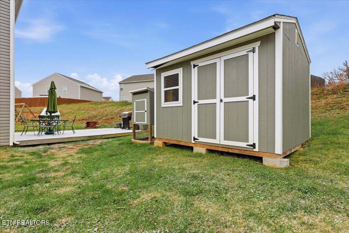 7151 Forest Willow Lane Corryton, TN 37721 - Photo 22 of 24 a view of a house with backyard