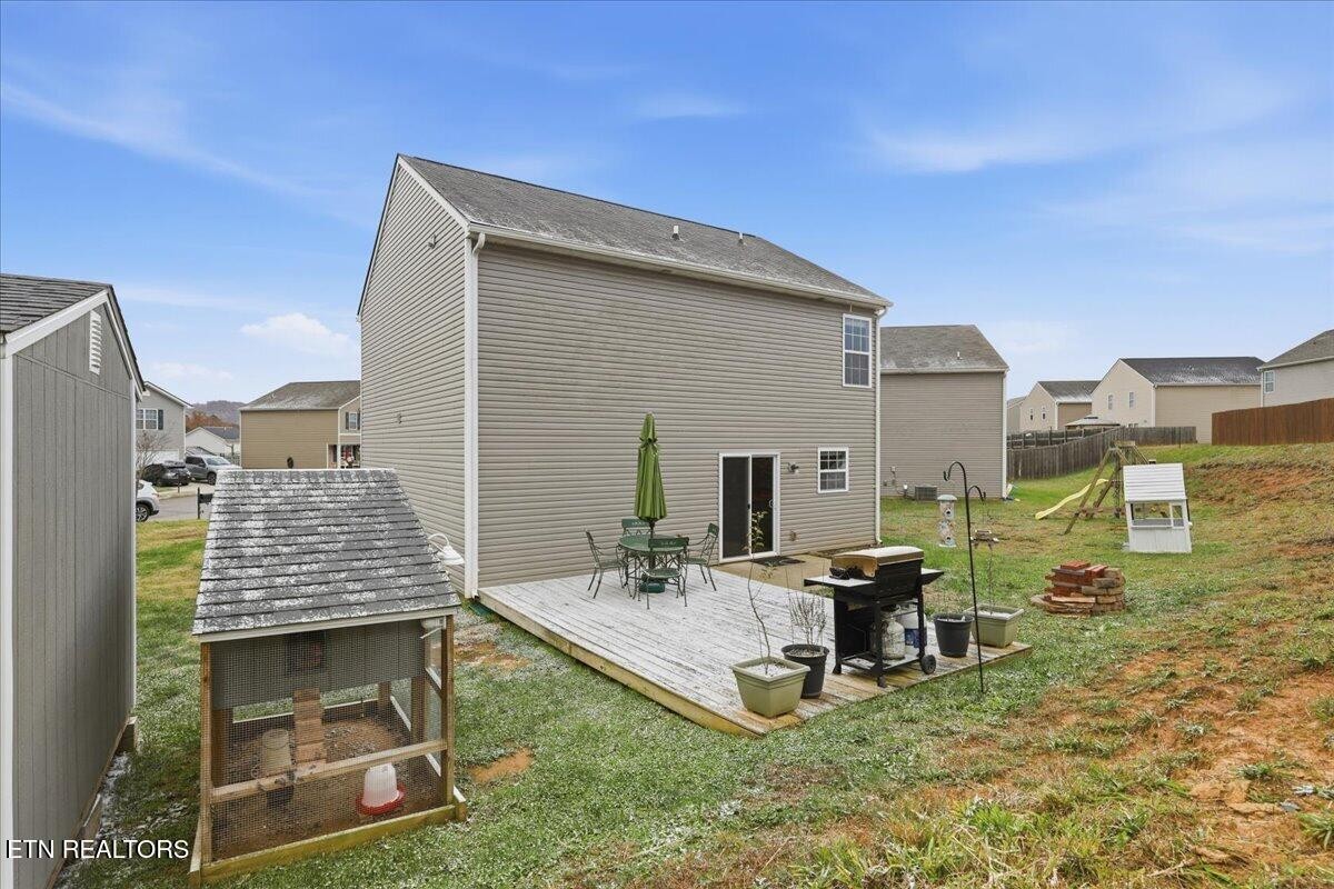 7151 Forest Willow Lane Corryton, TN 37721 - Photo 23 of 24 a view of a terrace with sitting area