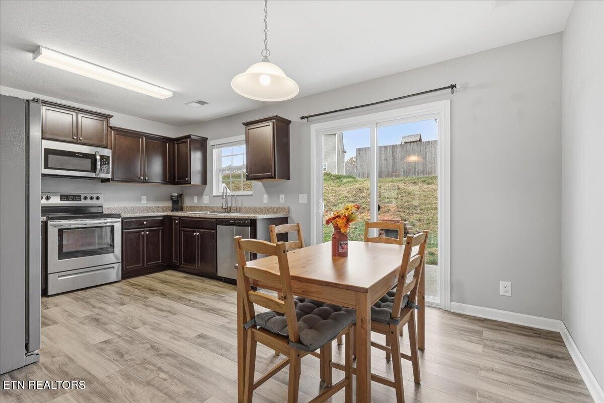 7151 Forest Willow Lane Corryton, TN 37721 - Photo 10 of 24 a kitchen with a table and chairs in it