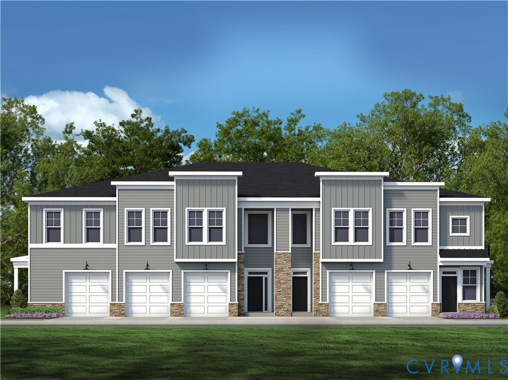 4122 Ebbies Crossing Midlothian, VA 23112 - Photo 29 of 47 a view of a building with a yard