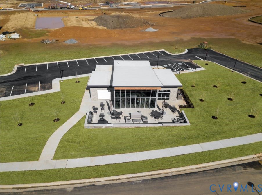 4122 Ebbies Crossing Midlothian, VA 23112 - Photo 40 of 47 an aerial view of a house with a ocean view