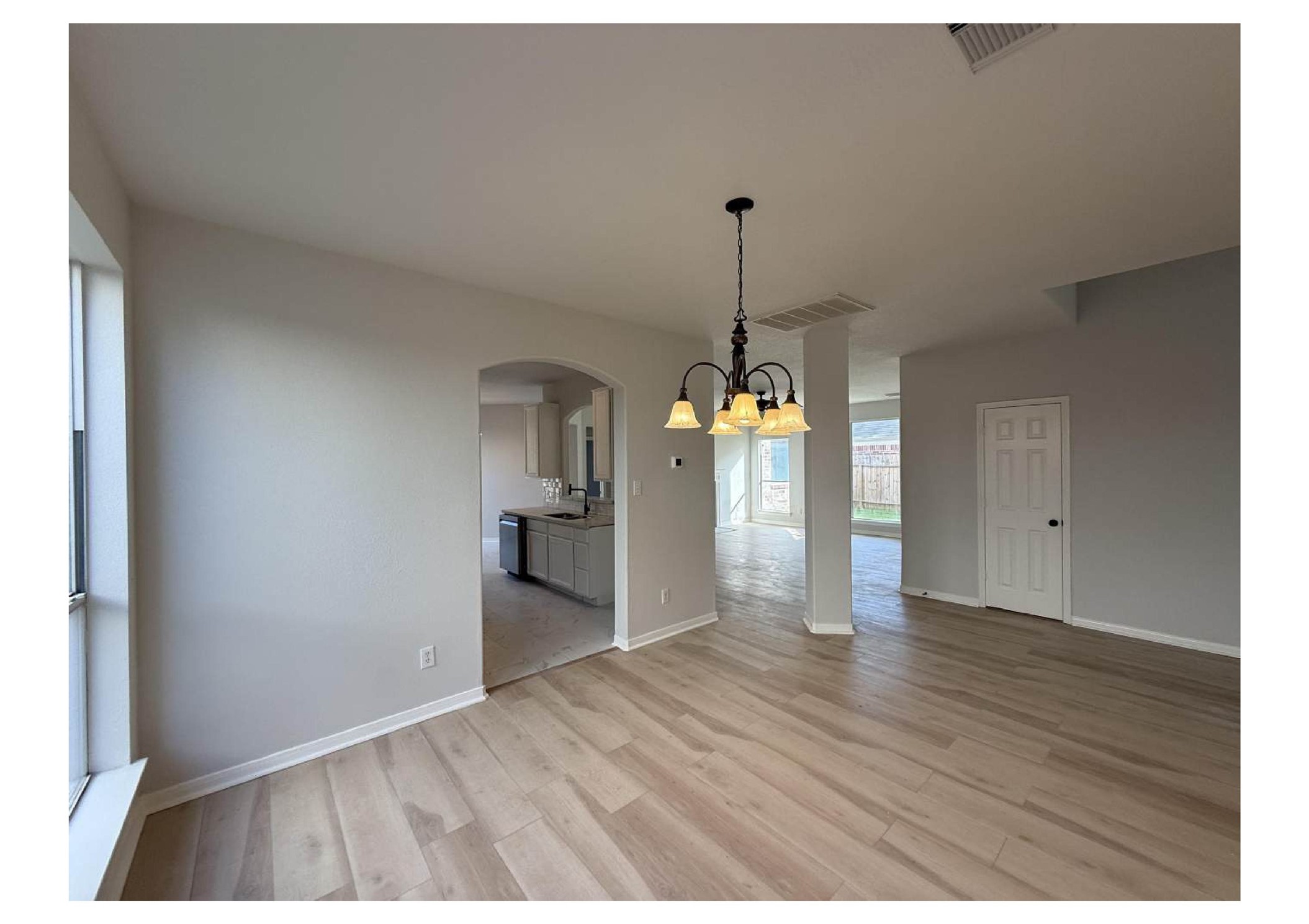 4106 Forest Rain Lane Atascocita, TX 77346 - Photo 29 of 49 a view of empty room with wooden floor