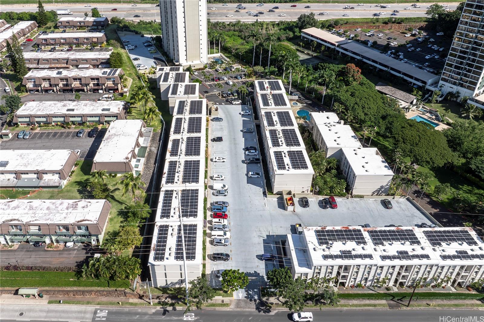 98-1030 Moanalua Road, Unit 5204 Aiea, HI 96701 - Photo 13 of 16 an aerial view of a city
