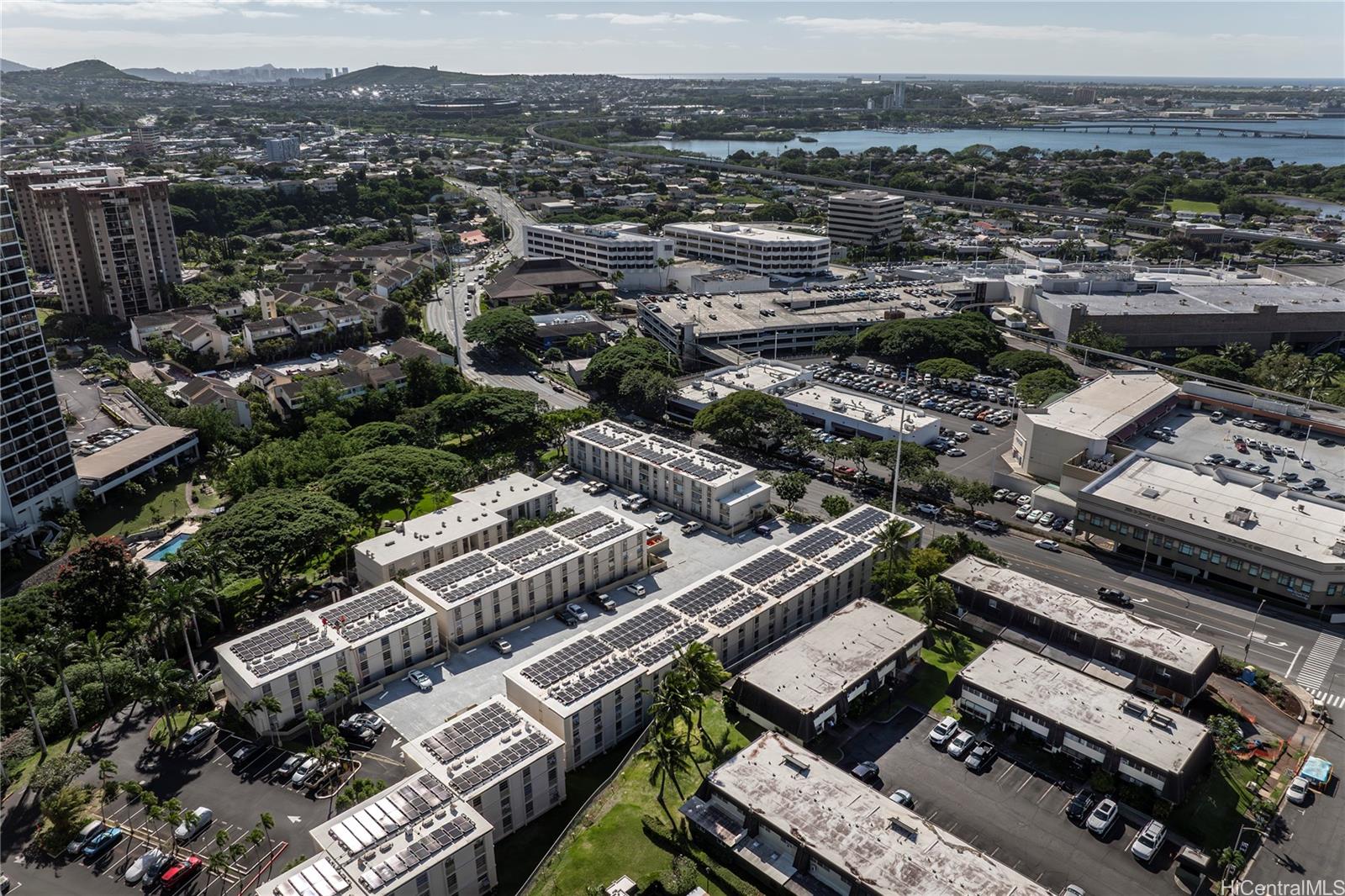 98-1030 Moanalua Road, Unit 5204 Aiea, HI 96701 - Photo 15 of 16 an aerial view of a city