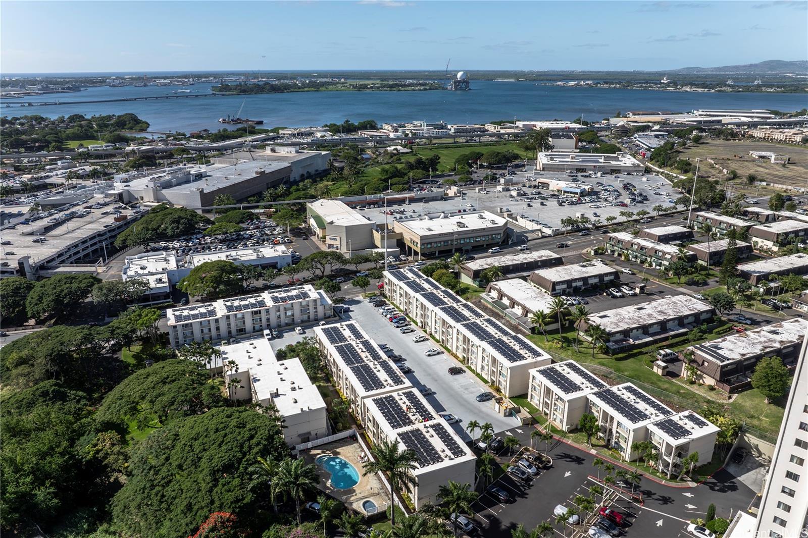 98-1030 Moanalua Road, Unit 5204 Aiea, HI 96701 - Photo 16 of 16 an aerial view of a city
