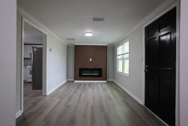 4006 North Arnold Mill Road Woodstock, GA 30188 - Photo 4 of 18 wooden floor in an empty room with a window