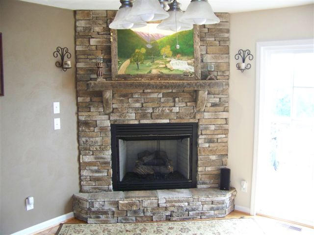 Great Room fireplace