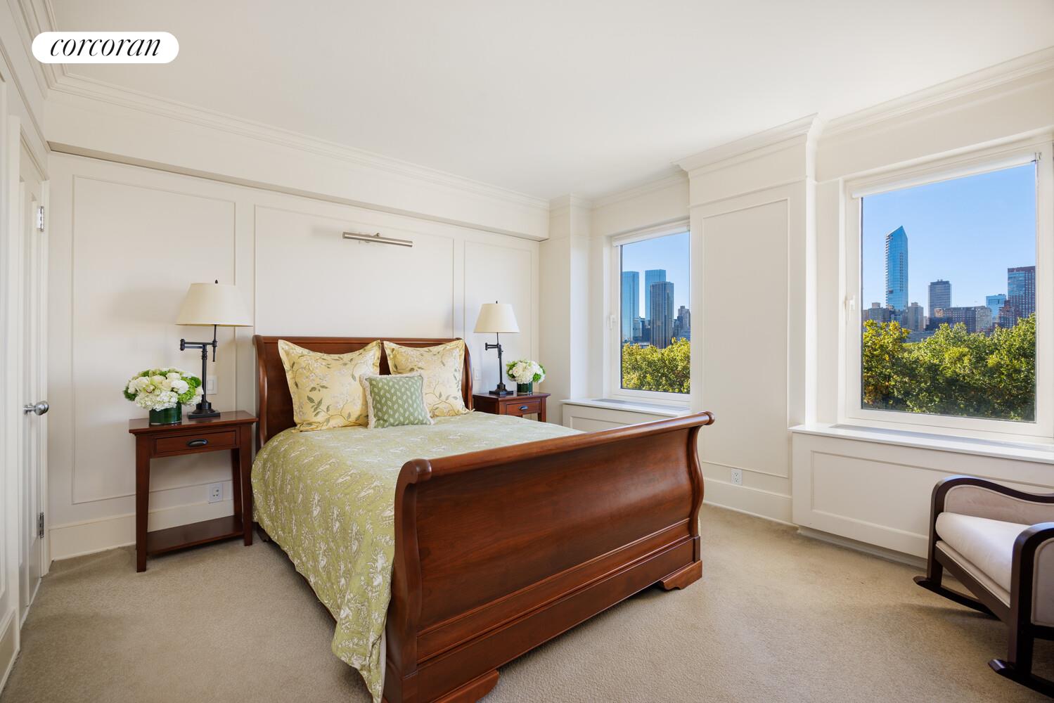 870 5th Avenue, Unit 10/11B Manhattan, NY 10065 - Photo 10 of 14 a bedroom with a bed and a window