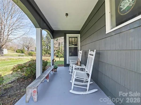 a view of outdoor space with seating area