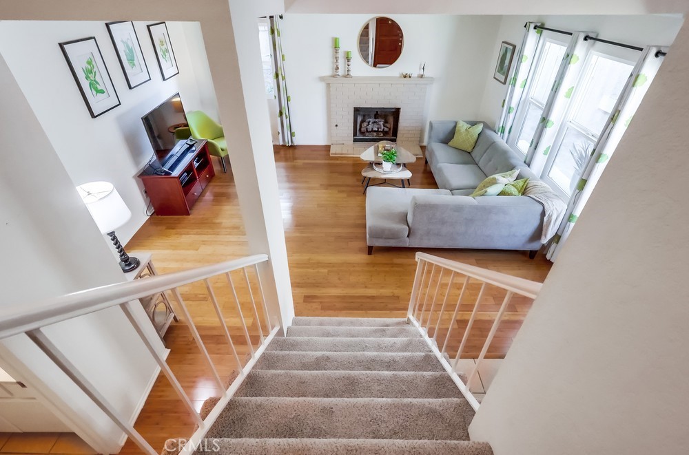 1749 Compromise Line Road Glendora, CA 91740 - Photo 20 of 44 a living room with furniture and a fireplace