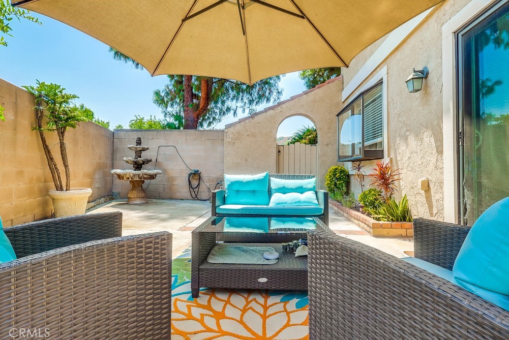 1749 Compromise Line Road Glendora, CA 91740 - Photo 43 of 44 a view of a chairs and table in the patio
